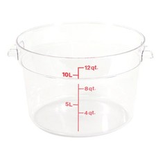 Cambro RFSCW12135 12 qt Camwear  Food Storage Container
