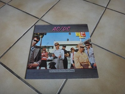 LP AC/DC ''Dirty deeds done dirt Cheap'' von 1976, near mint