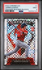 2022 PANINI CHRONICLES CRUSADE BUILDING BLOCKS #4 JARREN DURAN ROOKIE RC PSA 9