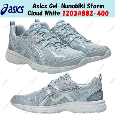 Asics Gel-Nunobiki Storm Cloud White 1203A882-400 Herren Gr.