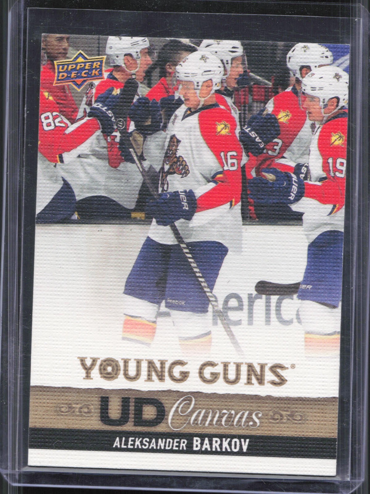 2013-14 Upper Deck Series 1 Aleksander Barkov C104 UD Canvas Young Guns
