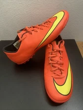 Nike Mercurial Men's Turf  Soccer Cleats Shoes Size US 11.5 651646-690