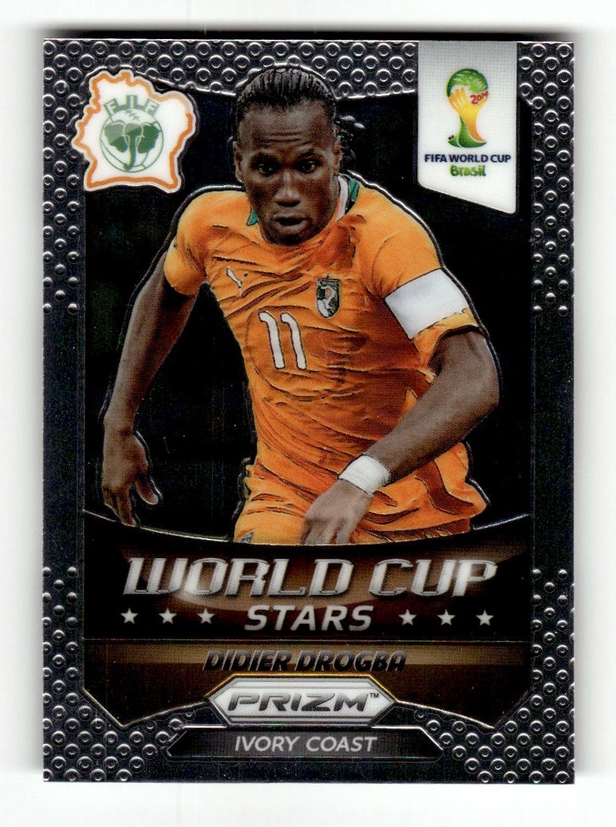 2014 Panini Prizm FIFA World Cup Brazil #11 Didier Drogba World Cup Stars