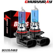 9005 65w Halogen Xenon Headlight Replacement 2x Light Bulb Lamp 6000k White 9005 65w Halogen Xenon Headlight Replacement 2x Light Bulb Lamp 6000k White