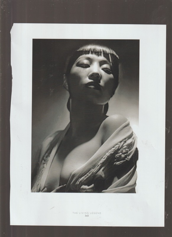 8X10- B&W-BOOK/MAG/PAPER PHOTO OF-ANNA  MAY   WONG - SEXY
