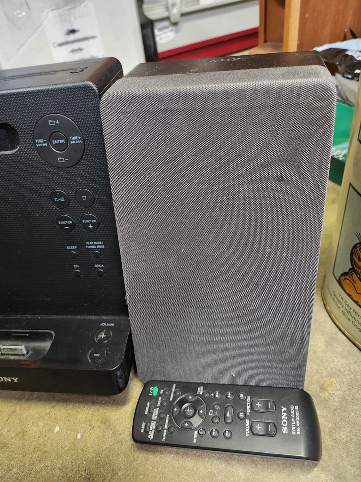 Receptor de CD MP3 Sony negro modelo HCD-LX201 - ¡Funciona muy bien! ¡ENVÍO GRATUITO! Foto 3 de 4