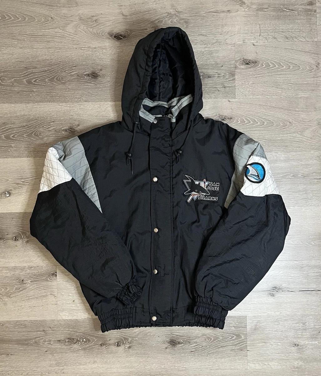 Veste Réversible Columbia San Jose Sharks Pour Homme, Taille L, Bleu, Polaire Légère