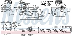 Turbolader Abgasturbolader für FORD JAGUAR MONDEO III Stufenheck Turnier