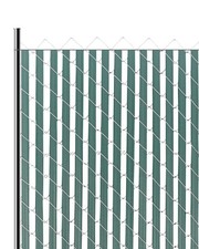 Chain Link Fence Privacy Slats Double-Wall fo...