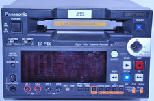 Panasonic AJ-SD255P DVCPRO/DV Recorder AJ-YAD255G Card Tested and Working VTG