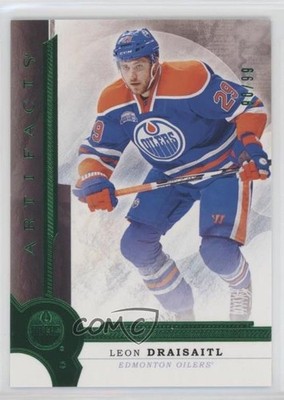 2016-17 Upper Deck Artifacts Emerald 90/99 Leon Draisaitl #97 00d2