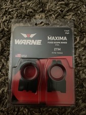 Warne Maxima 2TM Scope Rings