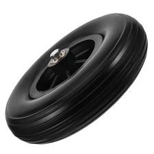 Solid Pu Replacement Wheelchair Front Wheels 8 Inch Anti Slip Tires For Walkers