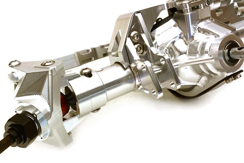 Billet Machined Complete Front Axle Assembly for Axial 1/10 RR10 Bomber 4WD - Image 3 of 4