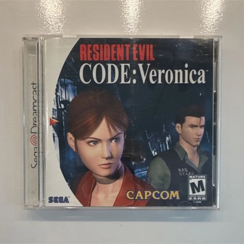 Capcom Resident Evil CODE: Veronica Sega Dreamcast 2000 Manual Included