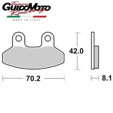 PASTIGLIE FRENO CARBON CERAMIC SCOOTER SYM JOYRIDE RS EURO MX SHARK RMS 2251086