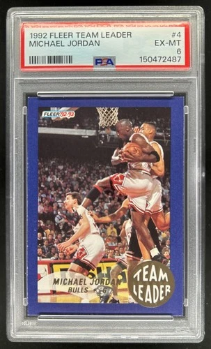 Jordan 1992 Fleer Jordan #4