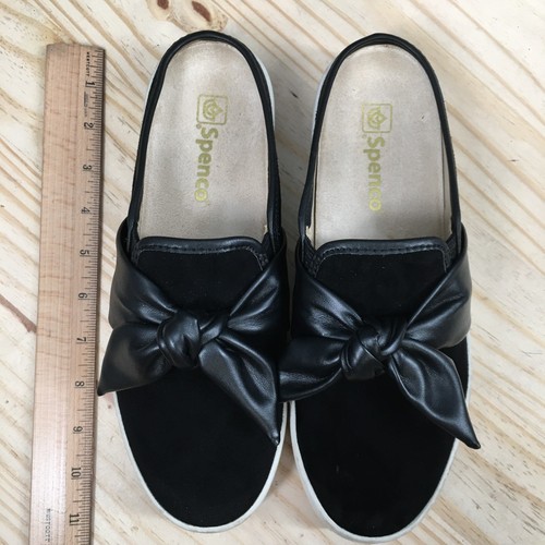 Spenco Shoes Womens 8.5 B Barbados Mule Black Slip On Closed Toe Casual Low Top - Picture 7 of 17