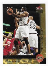 2000-01 Fleer Premium Theo Ratliff Philadelphia 76ers Basketball Card #86