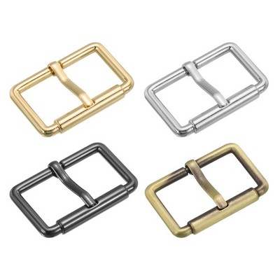 1Set Metal Roller Buckles 38mm Slider Movable Bar Strap Adjuster (4 Colors)