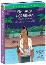 BoJack Horseman: Seasons One  Two New Blu-ray Boxed Set, Collector's Ed, Wi