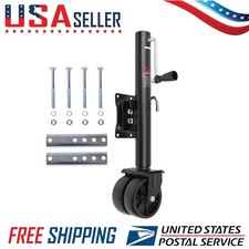 2000lbs Heavy Duty Swivel Trailer Jack - Boat Trailer Jack With 6 Dual Wheels