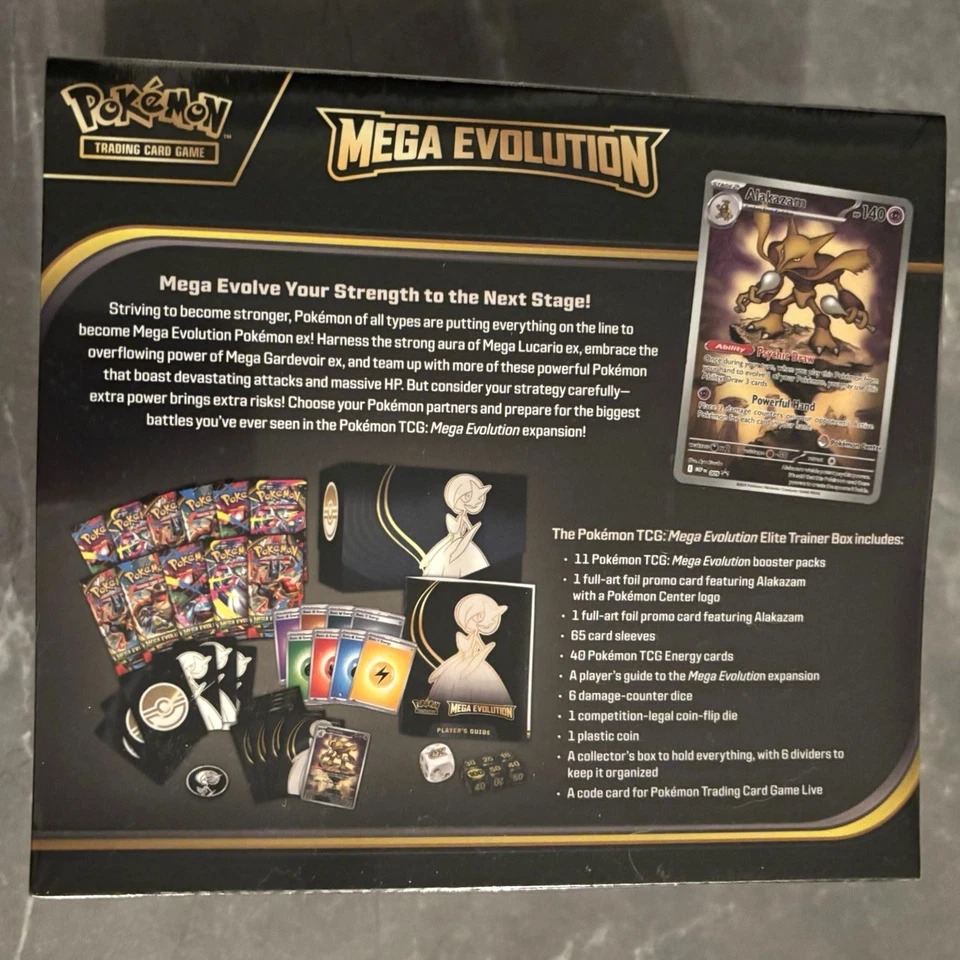 Pokemon Center Mega Evolutions Gardevoir Elite Trainer Box ETB - New & Sealed - Image 2 of 2