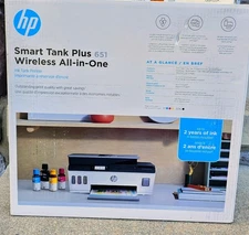 HP Smart Tank Plus 651 Wireless All-in-One InkJet Printer & Extra Color Ink Pack