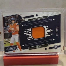 2024 Absolute Bo Nix Tools of the Trade Jersey Rookie RC numbered to 399