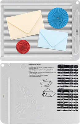 Mini Scoring Board and Bone Folder Set, 6.42 X 8.5 Inches, Multi-Purpose Scorebo
