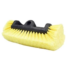  10" Car Wash Brush Head with Soft Bristle for Auto RV Truck Boat Camper 