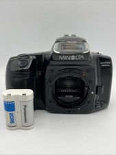 Minolta Maxxum 300si 35mm SLR Film Camera Body Only w/ New Battery Tested Works
