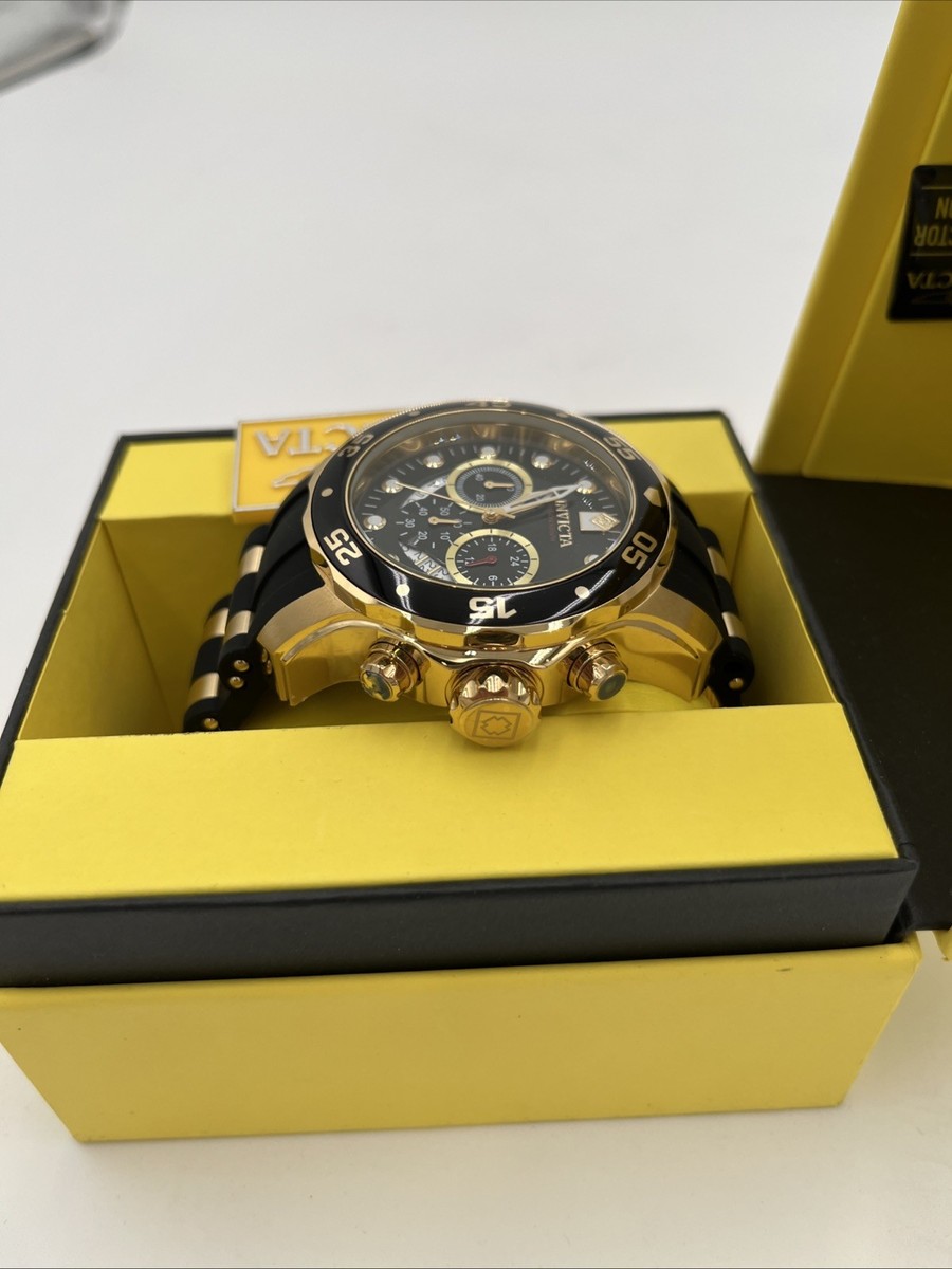 Invicta Pro Diver SCUBA Men\'s Watch - 48mm, Gold, Black (6981) Pro Diver model 6981 | InvictaWatch.com main image 3