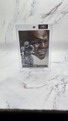 2019 Ken Karl Sports Art Inauguration Double Platinum Emmitt Smith No. 006