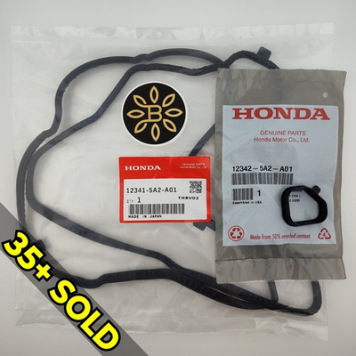 #ad #ad OEM Genuine for Honda Valve Cover Gasket Seal B SET COMBO 12341 5A2 A01 Acura $39.93