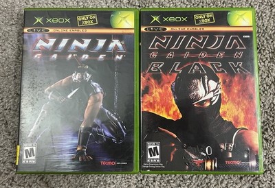 Ninja Gaiden + Ninja Gaiden Black Xbox Lot Of 2 OG Xbox Complete CIB