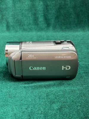 Canon LEGRIA HF R206 E HD Video Camera Black/Silver - UNTESTED