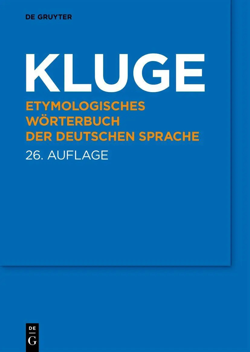 Etymologisches Wörterbuch der deutschen Sprache | Friedrich Kluge | Buch | LXXIV - Friedrich Kluge