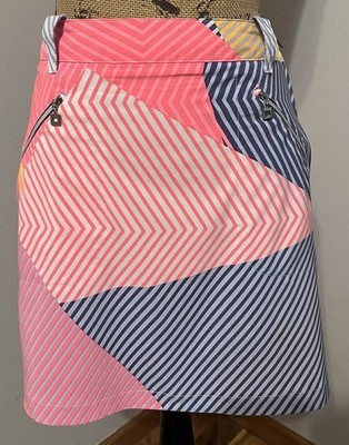 JAMIE SADOCK ABSTRACT SKORT W/ REMOVEABLE SHORTS WOMENS 6