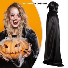Hooded Halloween Cape Devil  Demon Costume for Adults  Kids