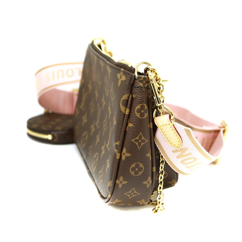 Louis Vuitton Pink Body Clair Rose Accessoires Bag Multi Brown Pochette image 4