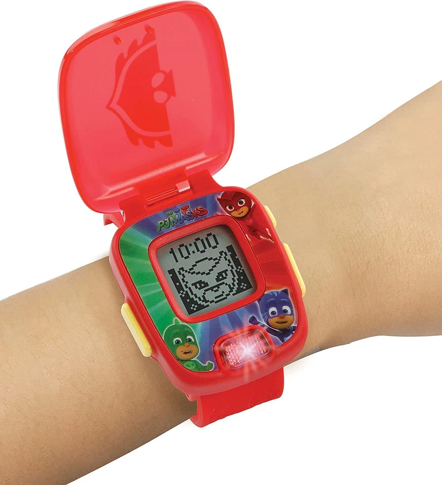 Vtech PJMASKS Superlernuhr Gecko Catboy oder Eulette Lern- und Spielspass Uhr - Bild 4 von 4