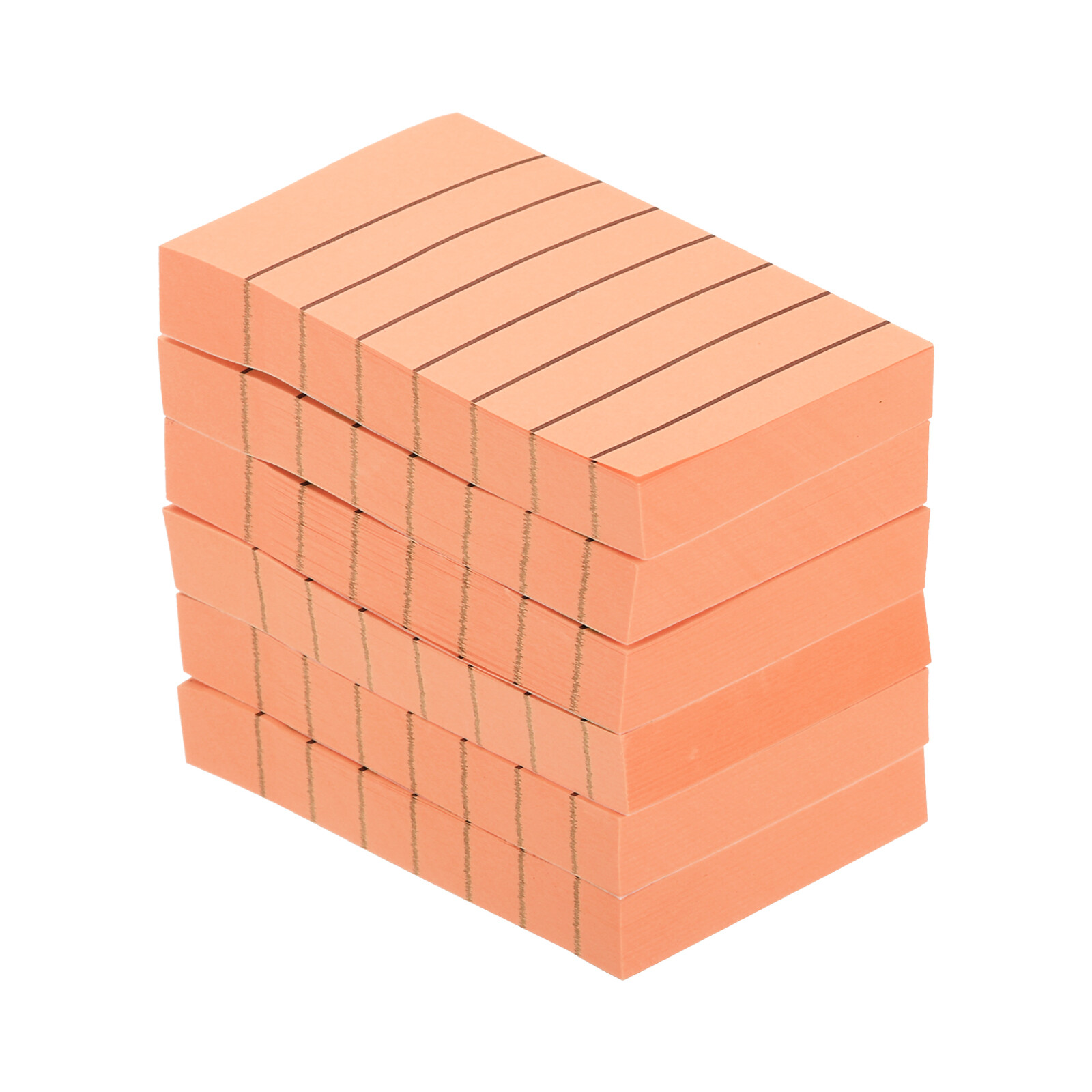 6 Pack Pink 2x3 Inch Lined Sticky Notes - 100 Sheets Per Pad Self-Stick Memo Pads-image