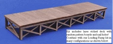 Blair Line LLC #172 HO Scale Wooden Loading Dock Kit NIB