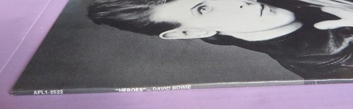 DAVID BOWIE - HEROES - WITH FAN CLUB INSERT - 1977 US LP EX/EX+ - Foto 3 di 11