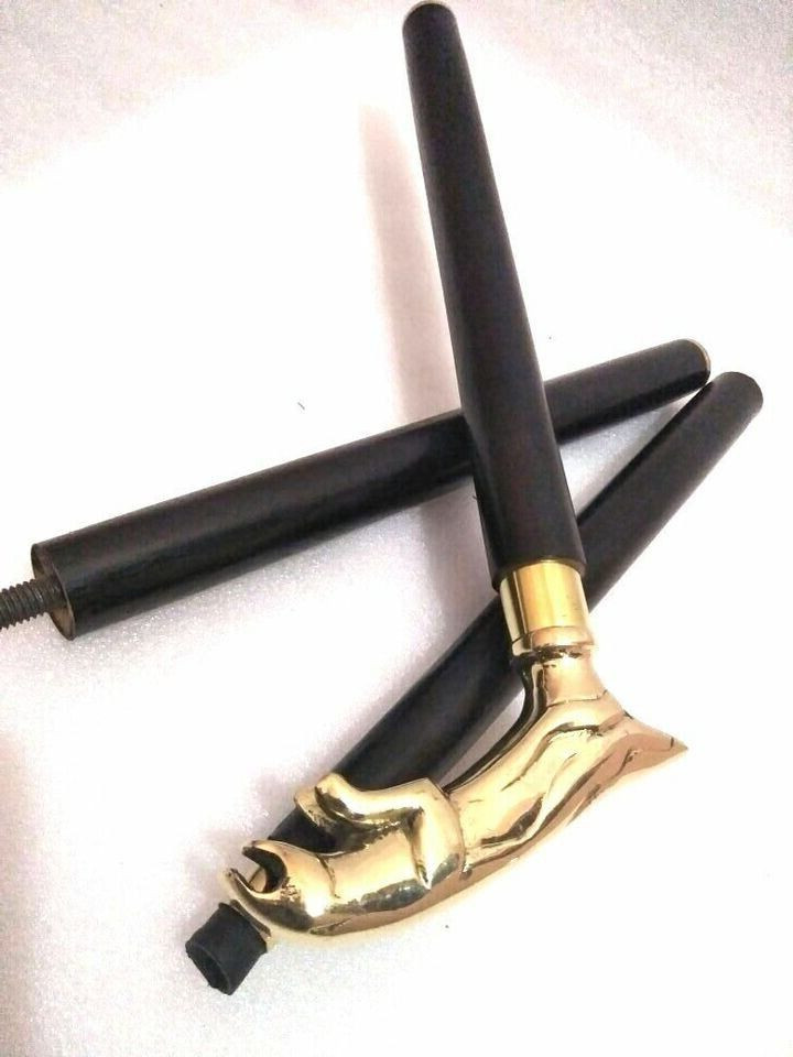 Nautical Solid Brass Handmade Black designer Look… - image 7