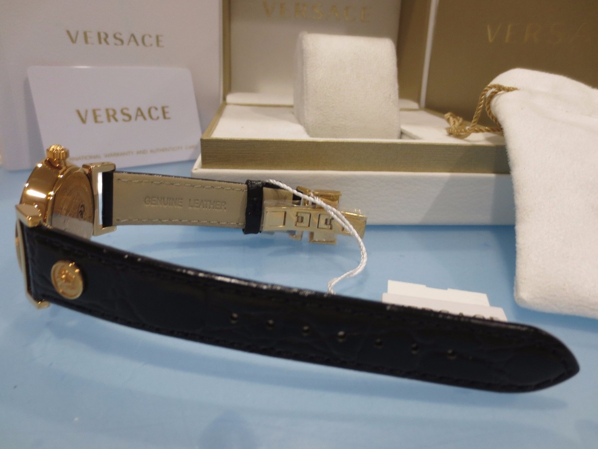 VERSACE ハックルティテルミニスカト 78HAE850DW009L01 904 Versace Women's P5Q84SD009 S009 Vanity 53 DIAMONDS Gold IP