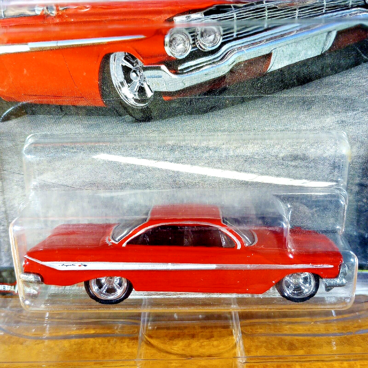 ミニカー Hotwheels FAST&FURIOUS Hot Wheels Premium Motor City Muscle Fast & Furious '61 Impala Red