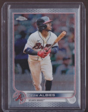 OZZIE ALBIES 2022 TOPPS CHROME #205 ATLANTA BRAVES