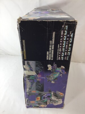 ［新品、未開封] Tele Goodbye,mytribes 1986 Vintage G1 Transformers Trypticon Boxed Uncut Complete